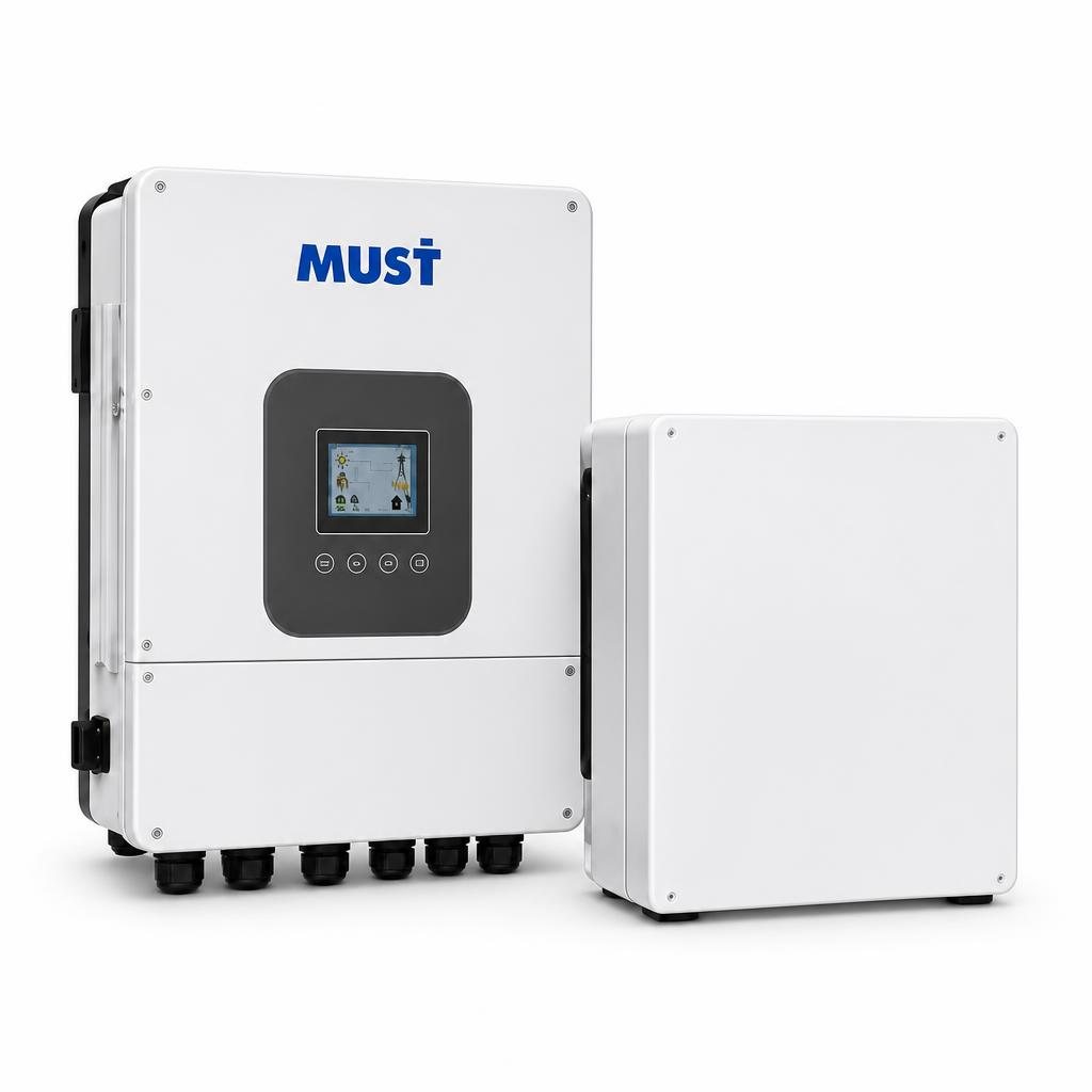 MUST 3-5kW Backup Power Kit – 5.12kWh Battery