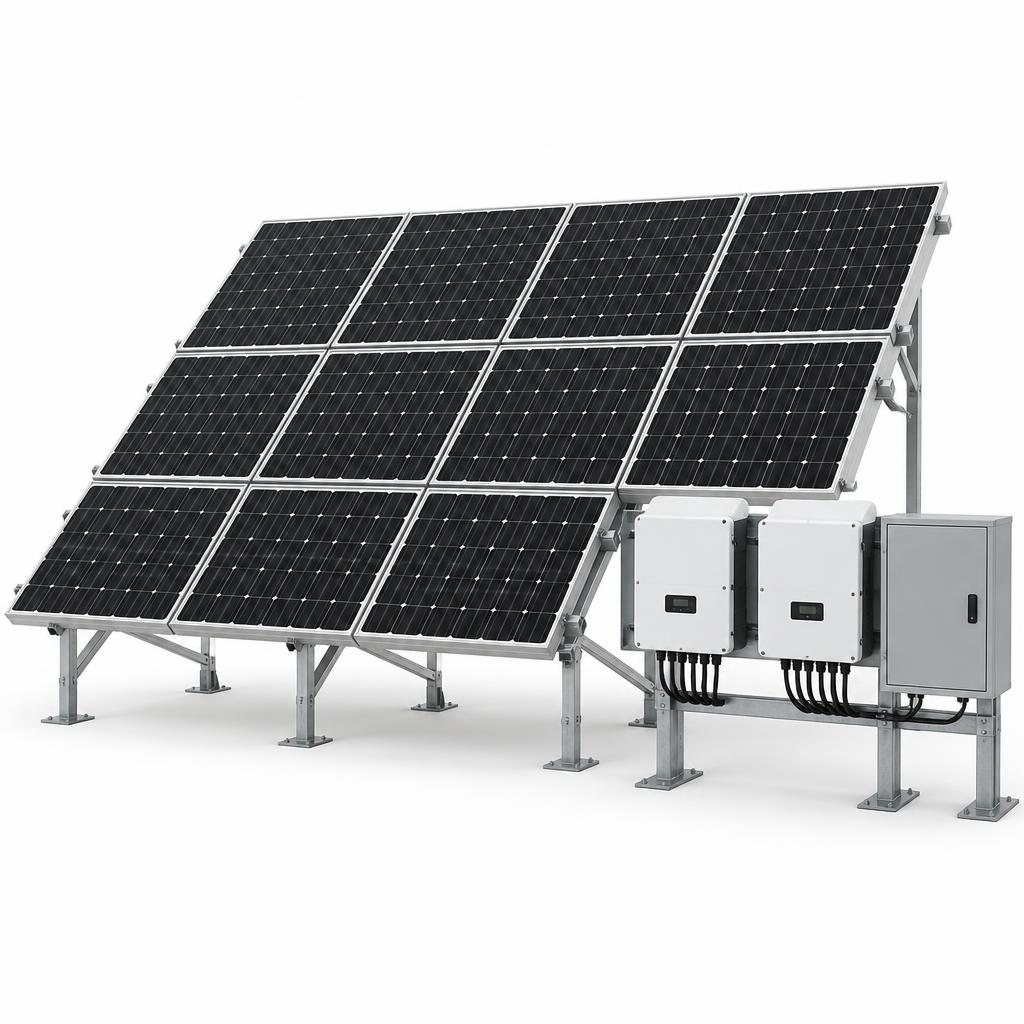 30kWp Commercial Grid-Tied Solar System