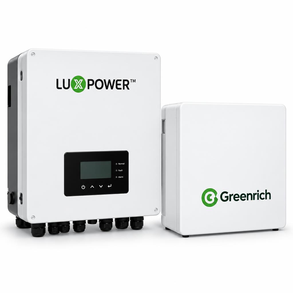 Luxpower 6kW Backup Power Kit – 5.12kWh Battery