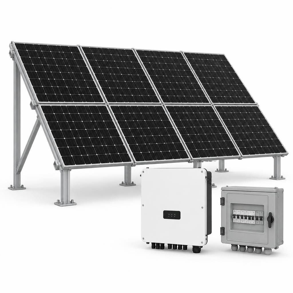 20kWp Commercial Grid-Tied Solar System